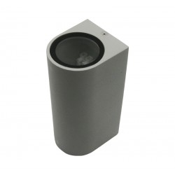 ΣΠΟΤ ΑΛΟΥΜ. ΕΠΙΤΟΙΧΟ ΟΒΑΛ ΔΙΠΛΗΣ ΚΑΤΕΥΘ. 2XGU10 ΓΚΡΙ