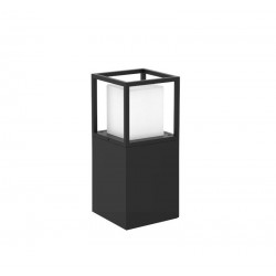 ΚΟΛΩΝΑ ΑΛΟΥΜΙΝΙΟΥ ΤΕΤΡΑΓ. D150X150mm h30cm ΝΤΟΥΙΕ27 ΓΡΑΦΙΤΗ