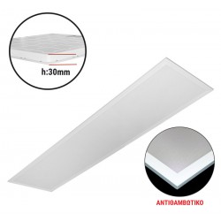 ΦΩΤΙΣ.ΨΕΥΔΟΡ.LED PANEL 30x120 40W 4000K UGR19 ΛΕΥΚΟ BACKLIT ΦΩΤΙΣ.ΨΕΥΔΟΡ.LED PANEL 30x120 40W 4000K UGR19 ΛΕΥΚΟ BACKLIT