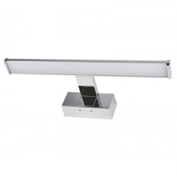 ΦΩΤΙΣΤΙΚΟ LED ΛΟΥΤΡΟΥ ΑΛΟΥΜ.&PC 40cm 8W IP44 4000K ΧΡΩΜΙΟ ΜΕ ΒΑΣΗ