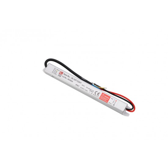 ΤΡΟΦΟΔ. ΣΤΕΝΟ ΓΙΑ ΤΑΙΝΙΕΣ LED 230V/12VDC 24W IP67 ΤΡΟΦΟΔ. ΣΤΕΝΟ ΓΙΑ ΤΑΙΝΙΕΣ LED 230V/12VDC 24W IP67