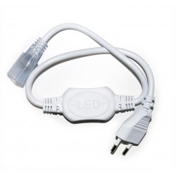 ΚΑΛΩΔΙΟ ΜΕ ΤΡΟΦΟΔΟΤΙΚΟ ΓΙΑ ΤΑΙΝΙΑ LED 230V 10W ΚΑΙ 15W IP65