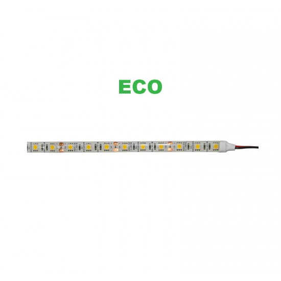 ΤΑΙΝΙΑ LED 5m 12VDC 14.4W/m 5050 60LED/m 3000K IP54 eco ΤΑΙΝΙΑ LED 5m 12VDC 14.4W/m 5050 60LED/m 3000K IP54 eco