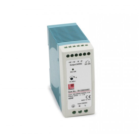 ΤΡΟΦΟΔΟΤΙΚΟ ΡΑΓΑΣ ΓΙΑ ΤΑΙΝΙΕΣ LED 240V/24VDC 40W