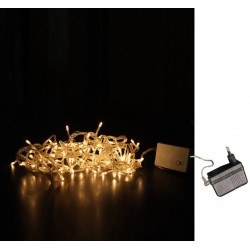 ΠΛΕΞΟΥΔΑ 100ΛΑΜΠΑΚΙΑ ΔΙΑΦΑΝΑ 24V ME ΔΙΑΦ PVC ΚΑΛ.ΜΕ ΠΡΟΓΡΑΜΜΑ