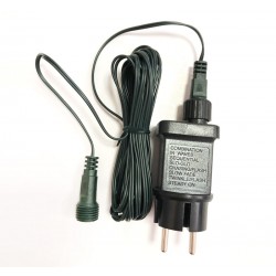 ΤΡΟΦΟΔΟΤΙΚΟ 7.2W 31V ΜΑΥΡΟ ΜΕ 8 ΠΡΟΓΡΑΜ.+ΣΤΑΘ. ΓΙΑ MINI LED