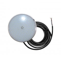 LED ΛΑΜΠΑ ΠΙΣΙΝΑΣ ΡΗΤΙΝΗΣ (PAR56) 24W 12V IP68 ΘΕΡΜΟ 3000K