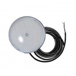 LED ΛΑΜΠΑ ΠΙΣΙΝΑΣ ΡΗΤΙΝΗΣ (PAR56) 30W 12V IP68 ΘΕΡΜΟ 3000K