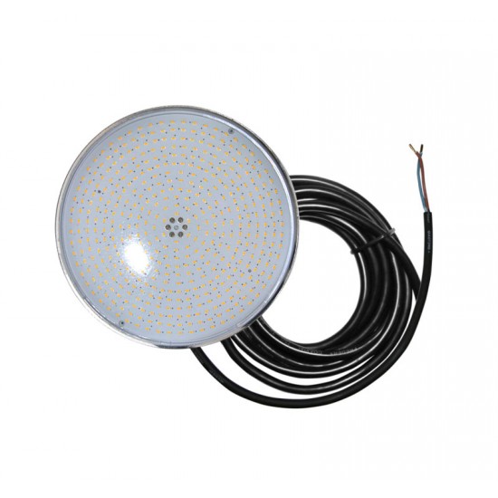LED ΛΑΜΠΑ ΠΙΣΙΝΑΣ ΡΗΤΙΝΗΣ (PAR56) 30W 12V IP68 ΘΕΡΜΟ 3000K