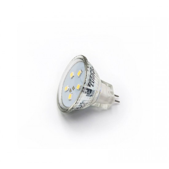 LED ΛΑΜΠΑ MR11 ΓΥΑΛΙΝΟ 2W 12VAC/DC 105° ΨΥΧΡΟ 6200Κ LED ΛΑΜΠΑ MR11 ΓΥΑΛΙΝΟ 2W 12VAC/DC 105° ΨΥΧΡΟ 6200Κ