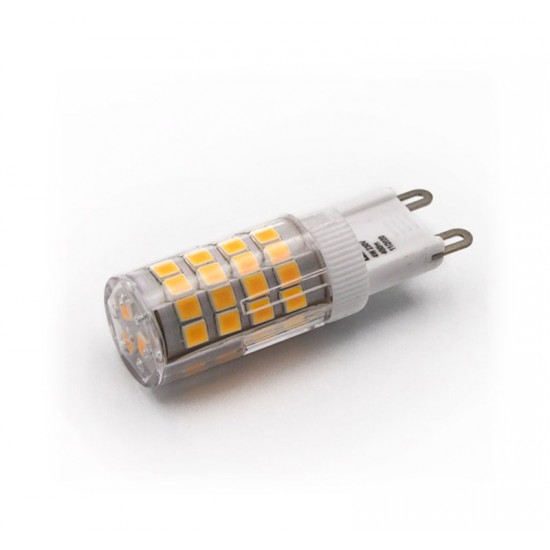 LED ΛΑΜΠΑ SMD ΚΕΡΑΜΙΚΟ G9 4W 230VAC ΔΙΑΦΑΝΗ ΨΥΧΡΟ 6200Κ LED ΛΑΜΠΑ SMD ΚΕΡΑΜΙΚΟ G9 4W 230VAC ΔΙΑΦΑΝΗ ΨΥΧΡΟ 6200Κ