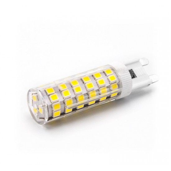 LED ΛΑΜΠΑ SMD ΚΕΡΑΜΙΚΟ G9 5W 230VAC ΔΙΑΦΑΝΗ ΘΕΡΜΟ 3000Κ LED ΛΑΜΠΑ SMD ΚΕΡΑΜΙΚΟ G9 5W 230VAC ΔΙΑΦΑΝΗ ΘΕΡΜΟ 3000Κ