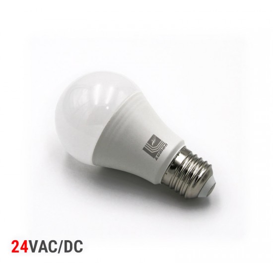 LED ΛΑΜΠΑ ΑΧΛΑΔΙ Ε27 8W 24V AC/DC ΛΕΥΚΟ 4000Κ