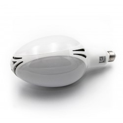LED ΛΑΜΠΑ ΜΑΝΟΛΙΑ E27 50W 230V ΨΥΧΡΟ 6200Κ IP20 PF 0,9
