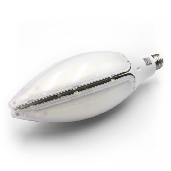 LED ΛΑΜΠΑ ΜΑΝΟΛΙΑ E27 50W 230V ΛΕΥΚΟ 4000Κ IP44 PF 0,9