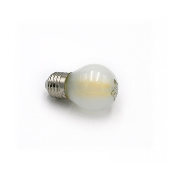 LED ΛΑΜΠΑ COG ΣΦΑΙΡΙΚΟ ΜΑΤ Ε27 6W 230V ΘΕΡΜΟ