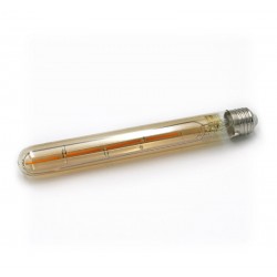 LED ΛΑΜΠΑ COG ΣΩΛΗΝΑΣ L:225mmD:30mm ΜΕΛΙ Ε27 6W ΘΕΡΜΟ 2200K