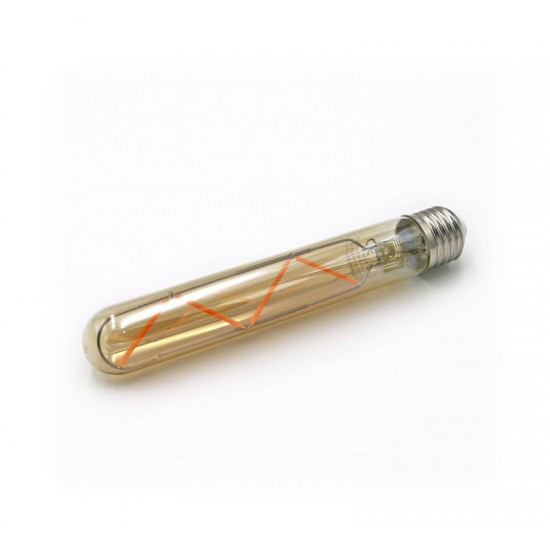 LED ΛΑΜΠΑ COG ΣΩΛΗΝΑΣ ΜΕΛΙ L:185mm D:30mm Ε27 6W ΝΤΙΜ.ΘΕΡΜΟ