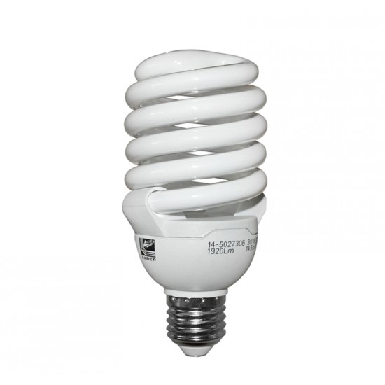 ΛΑΜΠΑ ΟΙΚΟΝΟΜΙΑΣ ΣΠΙΡΑΛ Ε27 240V 30W 2700Κ ΘΕΡΜΟ