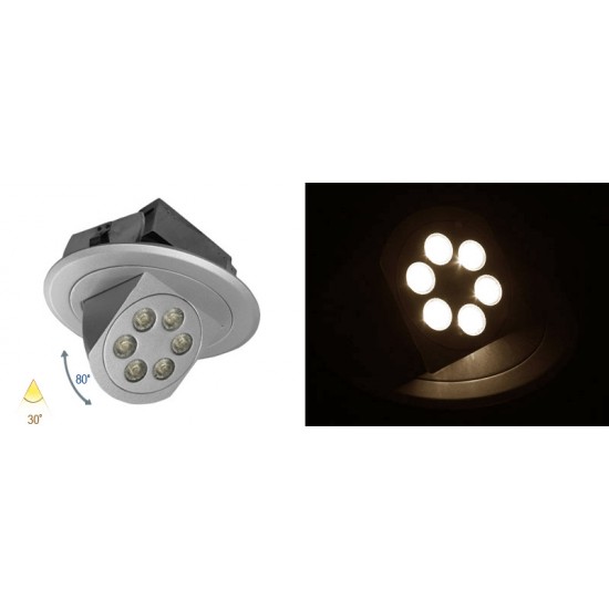 ΦΩΤ ΑΛ ΧΩΝ ΚΙΝΗΤΟ ΜΕ LED ΙΣΧΥΟΣ 6x3W 30° ΧΩΡΙΣ ΤΡΟΦ ΘΕΡΜΟ ΦΩΤ ΑΛ ΧΩΝ ΚΙΝΗΤΟ ΜΕ LED ΙΣΧΥΟΣ 6x3W 30° ΧΩΡΙΣ ΤΡΟΦ ΘΕΡΜΟ
