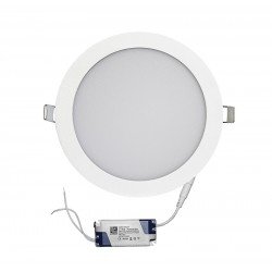 LED ΦΩΤΙΣΤΙΚΑ ΨΕΥΔΟΡΟΦΗΣ ΑΛΟΥΜ ΣΤΡΟΓΓ.18W 4000K 120° ΛΕΥΚΟ
