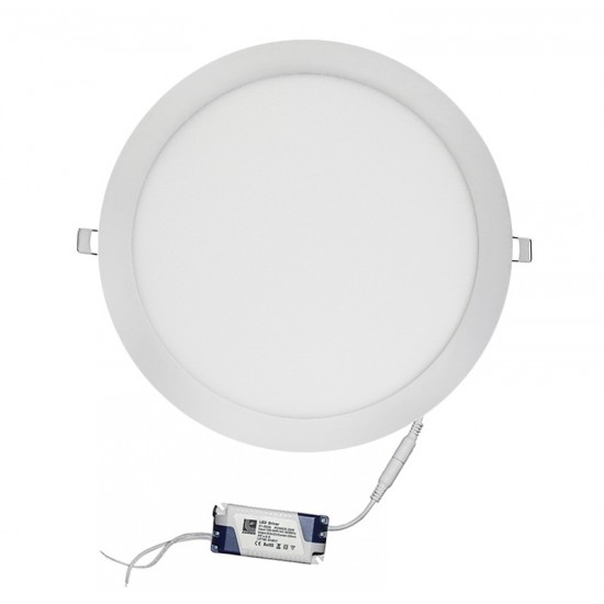 LED ΦΩΤΙΣΤΙΚΑ ΨΕΥΔΟΡΟΦΗΣ ΑΛΟΥΜ. ΣΤΡΟΓΓ 24W 4000K 120° ΛΕΥΚΟ LED ΦΩΤΙΣΤΙΚΑ ΨΕΥΔΟΡΟΦΗΣ ΑΛΟΥΜ. ΣΤΡΟΓΓ 24W 4000K 120° ΛΕΥΚΟ