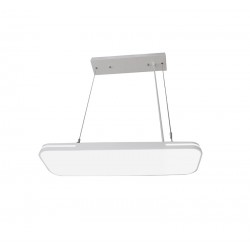 LED ΦΩΤΙΣΤ.ΠΑΡΑΛ/ΟΓΡΑΜΜΟ ME ΑΝΑΡΤΗΣΗ 19x60cm 30W 3000K ΛΕΥΚΟ