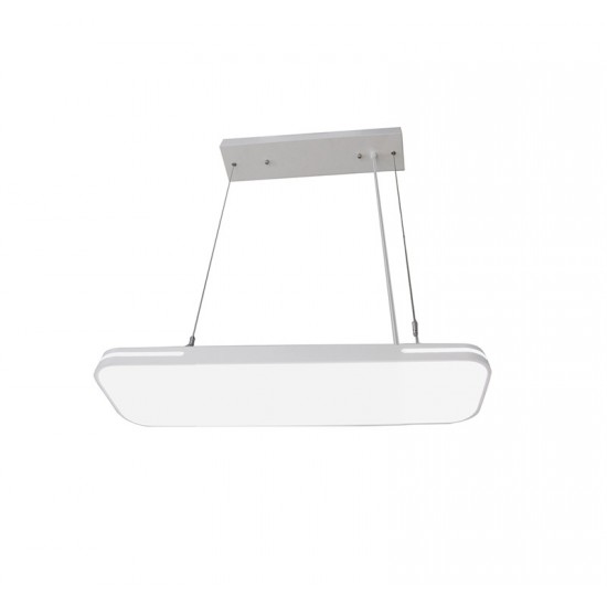 LED ΦΩΤΙΣΤ.ΠΑΡΑΛ/ΟΓΡΑΜΜΟ ME ΑΝΑΡΤΗΣΗ 19x60cm 30W 6400K ΛΕΥΚΟ