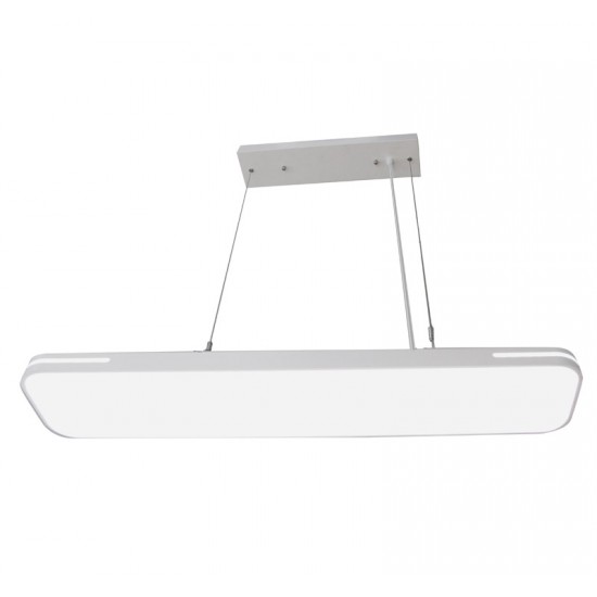 LED ΦΩΤ.ΠΑΡΑΛ/ΓΡΑΜΜΟ ME ΑΝΑΡΤΗΣΗ 19x90cm 50W 6400K ΛΕΥΚΟ