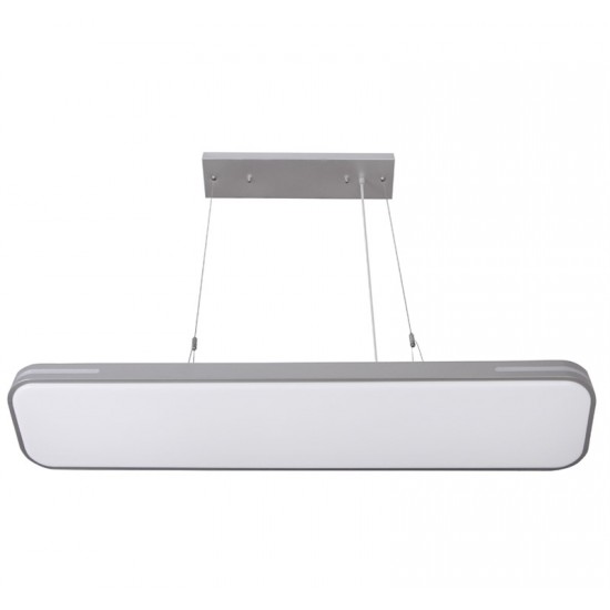 LED ΦΩΤΙΣΤ.ΠΑΡΑΛ/ΟΓΡΑΜΜΟ ME ΑΝΑΡΤΗΣΗ 19x90cm 50W 3000K ΑΣΗΜΙ