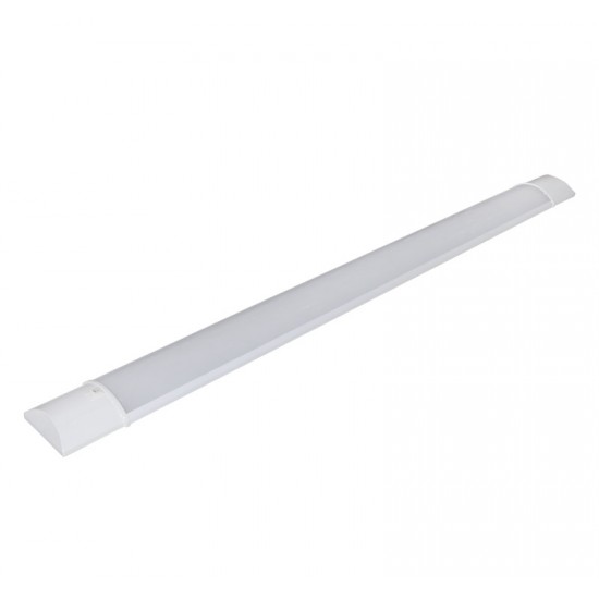 LED ΦΩΤΙΣΤΙΚΟ ΟΒΑΛ PC 90cm 28W 4000K ΛΕΥΚΟ ΜΕ ΔΙΑΚΟΠΤΗ