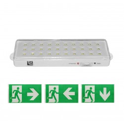 LED ΦΩΤΙΣΤ ΑΣΦΑΛEΙΑΣ ΣΥΝΕΧΟΥΣ ΛΕΙΤΟΥΡΓ 30LED ΜΠΑΤ.ΛΙΘΙΟΥ 3.7V