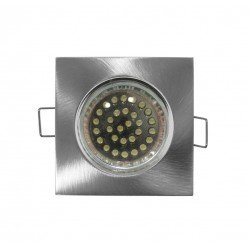 ΣΠΟΤ (WL159) MR16 ΤΕΤΡΑΓΩΝΟ ΑΛΟΥΜΙΝΙΟΥ ΣΤΑΘΕΡΟ ΣΑΤΙΝΕ (SN)