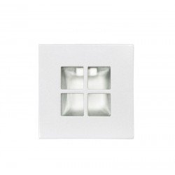 ΣΠΟΤ ΕΠΙΠΛΟΥ ΧΩΝΕΥΤΟ JC4 ΜΕΤΑΛ.ΤΕΤΡΑΓΩΝΟ ΚΑΡΟ ΛΕΥΚΟ(WH)