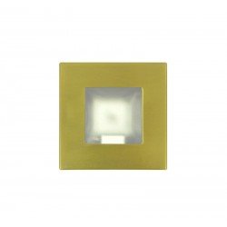 ΣΠΟΤ ΕΠΙΠΛΟΥ ΧΩΝΕΥΤΟ JC 2.5W ΜΕΤΑΛ.ΤΕΤΡΑΓΩΝΟ ΧΡΥΣΟ(GD)