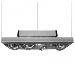 ΦΩΤΙΣΤΙΚΟ ΑΝΑΡΤΗΣΕΩΣ ΝΤΙΖΑΣ AR111 4x50W ΠΛΗΡH ΓΚΡΙ