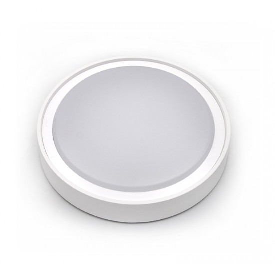 LED ΠΛΑΦΟΝΙΕΡΑ PC ΣΤΡΟΓΓΥΛΗ Φ260mm 15W 4000K IP65 ΛΕΥΚΗ LED ΠΛΑΦΟΝΙΕΡΑ PC ΣΤΡΟΓΓΥΛΗ Φ260mm 15W 4000K IP65 ΛΕΥΚΗ
