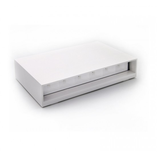 LED ΦΩΤΙΣΤ.PC ΟΡΘΟΓΩΝΙΟ ΔΙΠΛΗΣ ΚΑΤΕΥΘ 12W 3000Κ IP65 ΛΕΥΚΟ