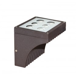 LED ΑΠΛΙΚΑ ΑΛΟΥΜΙΝΙΟΥ ΜΟΝΗΣ ΚΑΤΕΥΘ.6W ΘΕΡΜΟ ΣΚΟΥΡΙΑ