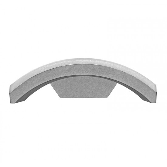 LED ΑΠΛΙΚΑ ΑΛΟΥΜΙΝΙΟΥ ΚΑΜΠΥΛΗ ΠΡΟΣ ΠΑΝΩ 10W 4000Κ ΓΚΡΙ