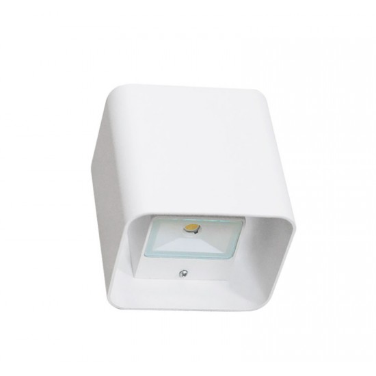 LED ΦΩΤ.ΕΠΙΤ.ΑΛΟΥΜ.ΚΥΒΟΣ ΔΙΠΛΗ ΚΑΤΕΥΘΥΝΣΗΣ 2x3W 3000Κ ΛΕΥΚΟ LED ΦΩΤ.ΕΠΙΤ.ΑΛΟΥΜ.ΚΥΒΟΣ ΔΙΠΛΗ ΚΑΤΕΥΘΥΝΣΗΣ 2x3W 3000Κ ΛΕΥΚΟ