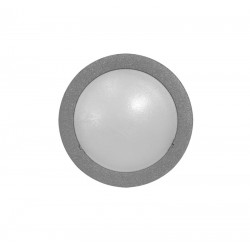 LED ΦΩΤ.ΑΛΟΥΜΙΝΙΟΥ ΕΠΙΤΟΙΧΟ ΣΤΡΟΓΓΥΛΟ 0.7W ΜΠΛΕ ΓΚΡΙ