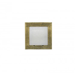 LED ΦΩΤ.ΑΛΟΥΜΙΝΙΟΥ ΕΠΙΤΟΙΧO TETΡΑΓΩΝΟ 0.6W ΨΥΧΡΟ ΡΟΥΣΤΙΚ