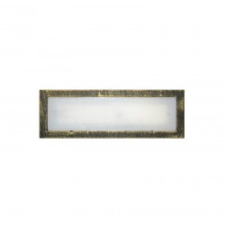 LED ΦΩΤΙΣΤ.ΑΛΟΥΜΙNΙΟΥ ΕΠΙΤΟΙΧΟ ΟΡΘΟΓΩΝΙΟ 1.3W ΘΕΡΜΟ ΡΟΥΣΤΙΚ