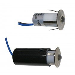 LED ΣΠΟΤ ΧΩΝΕΥΤΟ ΜΕ ΚΟΥΤΙ 0.6W 40° 12VAC ΘΕΡΜΟ ΣΑΤΙΝΕ