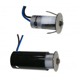 LED ΣΠΟΤ ΧΩΝΕΥΤΟ ΜΕ ΚΟΥΤΙ 0.6W 40° 230VAC ΨΥΧΡΟ ΣΑΤΙΝΕ