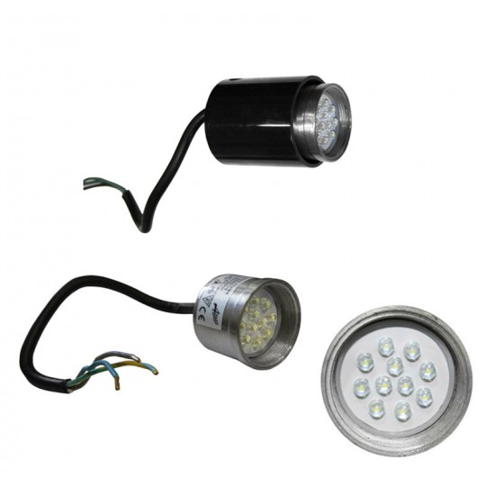LED ΣΠΟΤ ΑΛΟΥΜ.ΔΙΑΔΡOMOY ΧΩΝΕΥΤΟ ΜΕ ΚΟΥΤΙ 0.4W 230V ΘΕΡΜΟ