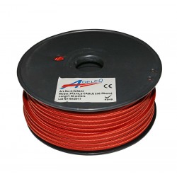 ΚΑΛΩΔΙΟ ΚΟΡΔΟΝΙ ΔΙΑΚΟΣΜΗΤΙΚΟ 2x0.50mm² 30M ΧΑΛΚΟΣ