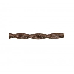 ΚΑΛΩΔΙΟ ΚΟΡΔΟΝΙ ΣΤΡΙΦΤΟ ΔΙΑΚΟΣΜΗΤΙΚΟ 2x0.75mm² 30M ΚΑΦΕ