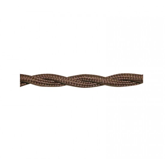 ΚΑΛΩΔΙΟ ΚΟΡΔΟΝΙ ΣΤΡΙΦΤΟ ΔΙΑΚΟΣΜΗΤΙΚΟ 2x0.75mm² 30M ΚΑΦΕ